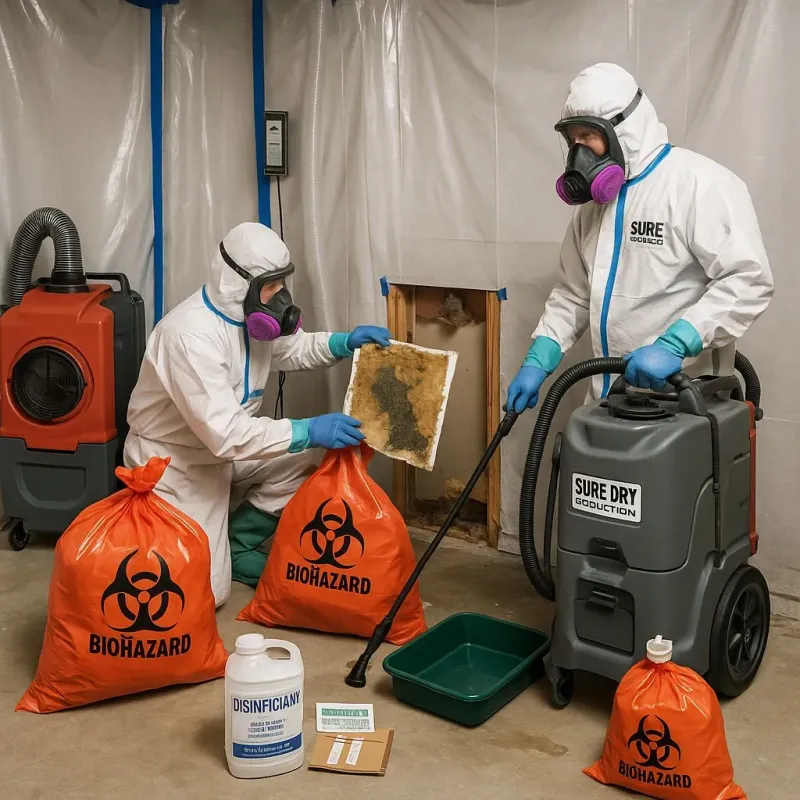 Contaminated Water Handling Protocols process in Grand Meadow, MN
