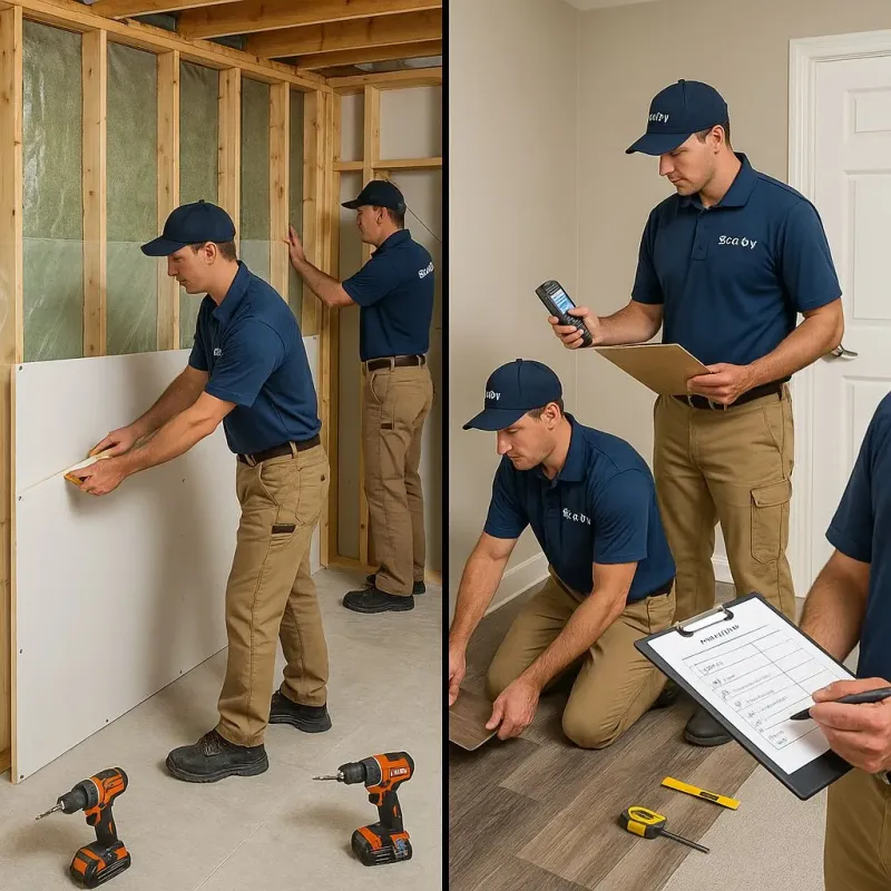 Repairs and Reconstruction process in Grand Meadow, MN